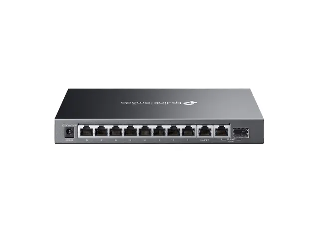 TP-Link Omada ES210GMP, Managed, Gigabit Ethernet (10/100/1000), Power