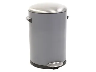 Pedaalemmer Belle Deluxe 12 Liter Grijs - 1