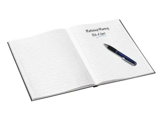 Notitieboek Leitz WOW A4 lijn zwart - 3
