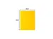 PK 50 mappen ROCK'S 220 1 klep geel