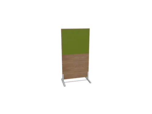 scheidingswand,HxB 1545x800mm,NT-cherry,BN7048-groen