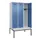 locker met bank,HxBxD 2120x1200x815mm,3vak,vak B 400mm,cilinderslot