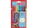 Feutre Stabilo Trio 2en1 Non Permanent 223/10 Pcs Assorties