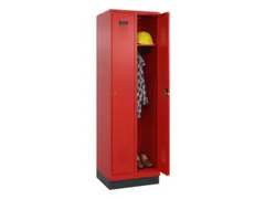 locker,HxBxD 1950x600x500mm,2vak,vak B 300mm,cil.-slot,sokkel