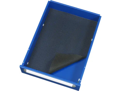 antislipmat,v. werkbank,BxD 390x560mm,zwart