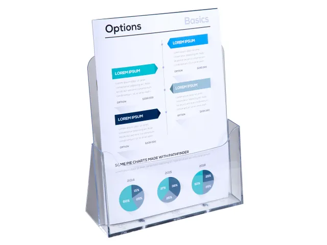 Folderhouder monoblok formaat A4