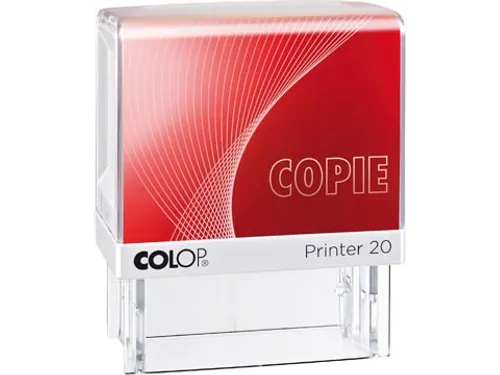 Woordstempel Met Een Vast Woord Printer 20/L "Copie" rood
