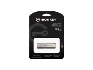 Kingston Technology IronKey Locker+ 50 USB Stick 128GB Zilver - 1