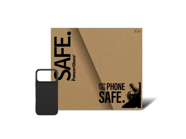 PanzerGlass SAFE. by TPU Case Black iPhone 17 Pro Max | Bulk, Houss