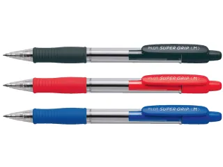 Balpen Pilot Super Grip Medium Blauw - 2