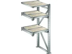 uittrekstelling voor zware lasten,HxBxD 2000x890x860mm,vaklast 1000kg