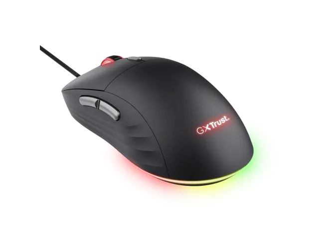 GXT 925 Redex II Gaming Muis bedraad lichtgewicht Zwart RGB verlicht
