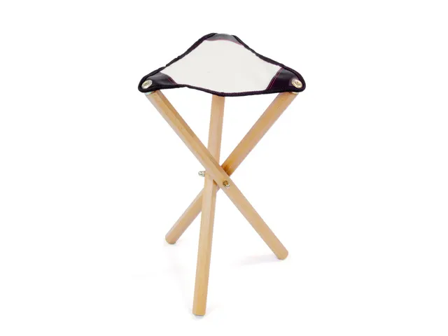 Schilderskruk Kangaro 50cm zithoogte canvas zitting. Inclusief handige