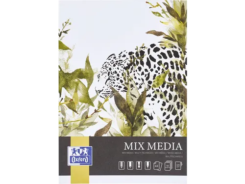 Tekenblok Oxford Mix Media A5 50 vel 225 gram