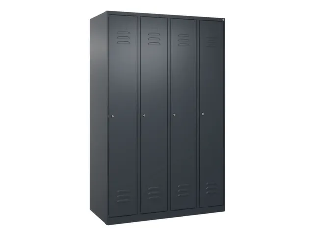 locker,HxBxD 1850x1200x500mm,4vak,vak B 300mm,cil.-slot
