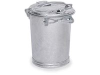 Vuilnisbak Staal 35 liter Ø Boven/Onder 400/305mm H495mm Beugelgreep