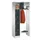 personeelsgarderobe draaigr. 1950x750x500mm 1x5 vakken 300mm RAL7016