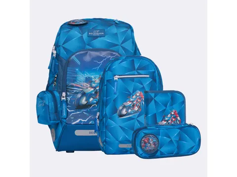 Schooltasset Beckmann Active Air FLX Blue Lightning 6-delig