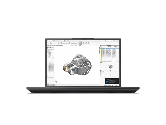 PC portable Lenovo ThinkPad P16v Intel Core Ultra 7 255H 16 inch noir