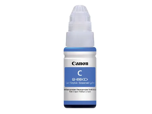 Flacon navulinkt Canon GI-490 Cyaan