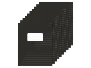 Schrift Kangaro A5 lijn zwart pak a 10 stuks - 7