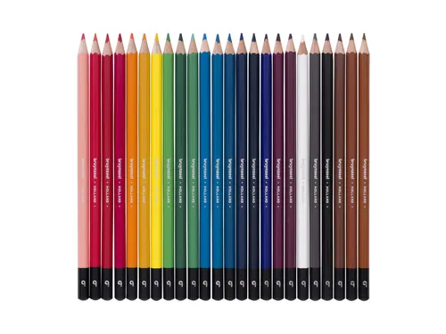 Kleurpotloden Bruynzeel assorti blik à 24 stuks