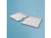 Split Break V2 ergonomisch toetsenbord Azerty FR Wit draadloos