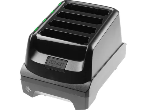 Acculader 4-voudig voor Zebra TC22, TC27