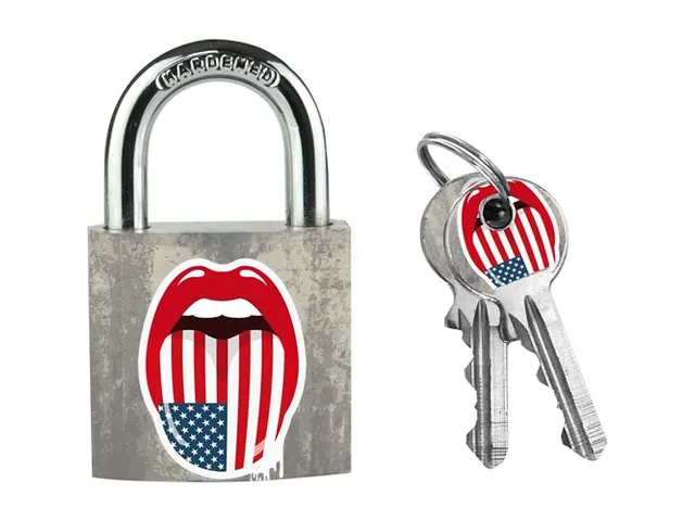 Hangslot Masterlock 30mm met 2 sleutels Assorti motief