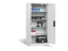acculaadkast 1950x930x500mm 5stekkerdozen 230V cil.-slot front RAL7035