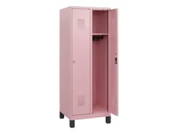 schoollocker,HxBxD 1630x600x500mm,2vak,vak B 300mm,cil.-slot,voeten