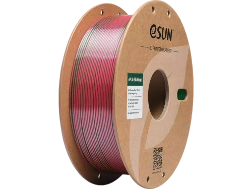 eSUN 3D printer Filament ePLA-Silk Magic 1,75mm Rood/Groen 1kg