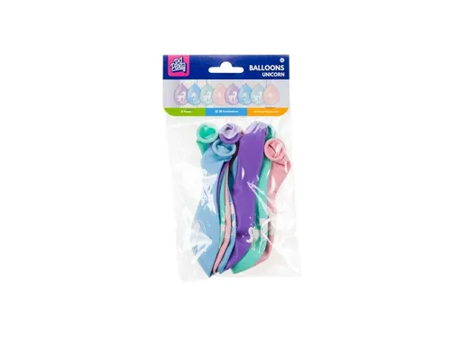 Balonnen Pastel Eenhoorn 30cm Party balloons Unicorn 8 stuks