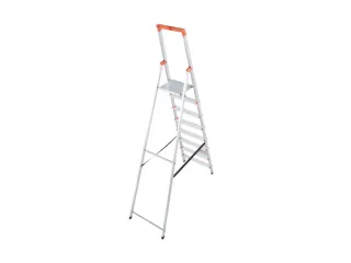 Lichte Burotrap Aluminium 8 Treden Platform 25x25cm H 1,7 m - 3