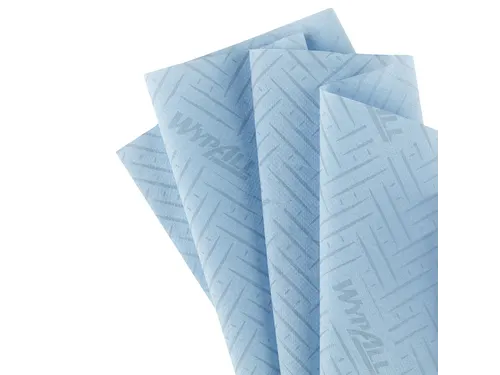 Poetsrol WypAll L10 1-laags 18,3cm106m 280vel blauw 6220