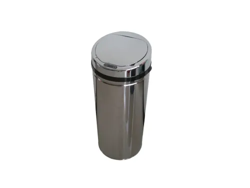 Sensor afvalbak 42 liter Chroom