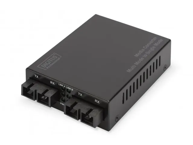 Gigabit Media Converter Multimode/Singlemode SC/SC tot 20 km