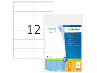 HERMA 4417 Premium etiketten A4 105x48mm Wit 6000 stuks - 1