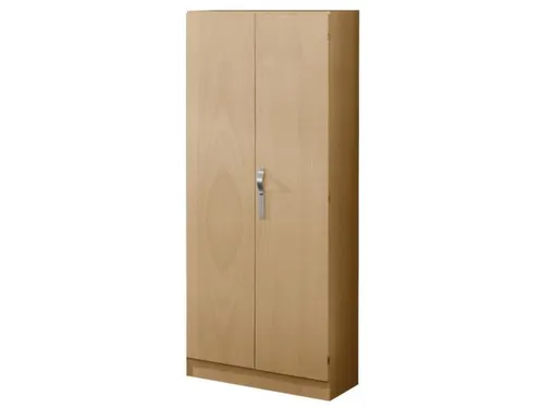 kantoorkast,HxBxD 2004x800x420mm,4xhouten vloer,golfgreep