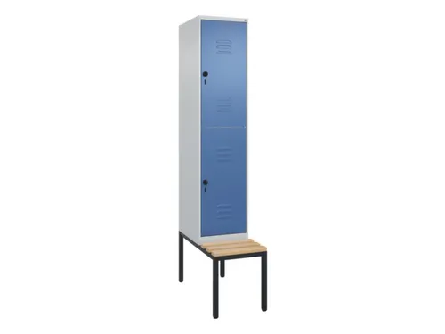 Dubbeldekse dekenkist,HxBxD 2120x400x815mm,1x2vak.,vak B 400mm