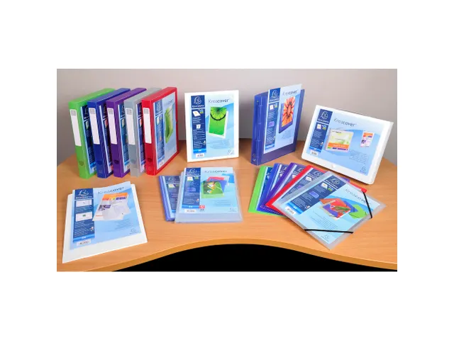 Presentatiemap Soepel PP Kreacover A4 Zwart