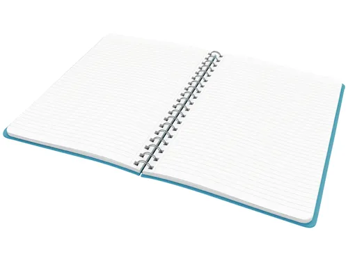 Notitieboek Leitz Cosy B5 lijn spiraal blauw