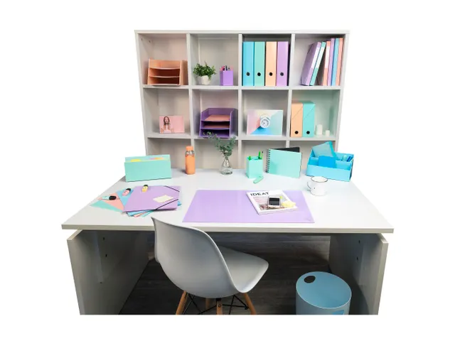 ECOBIN Papiermand A quarel pastelblauw