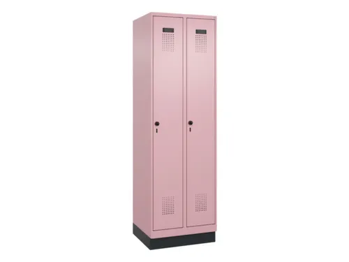 locker voor scheiding van kleding,HxBxD 1950x600x500mm,2vak