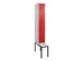 locker voor scheiding van kleding,HxBxD 2120x300x815mm,1vak