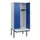 locker met bank,HxBxD 1950x800x815mm,2vak,vak B 400mm,draaigrendel