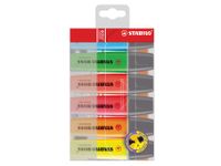 Markeerstift Stabilo Boss Assorti 6Stuks
