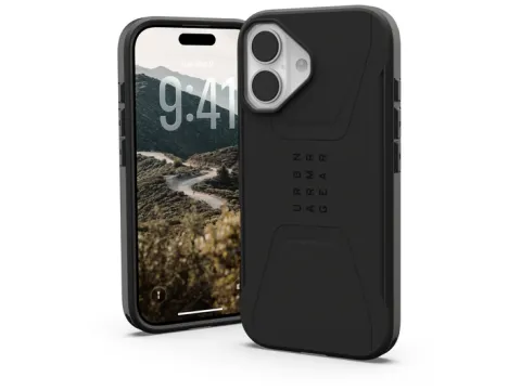 UAG Civilian Apple iPhone 17 Hoesje MagSafe Back Cover Zwart