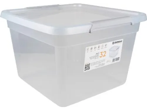 Opbergdoos 32 Liter Transparant
