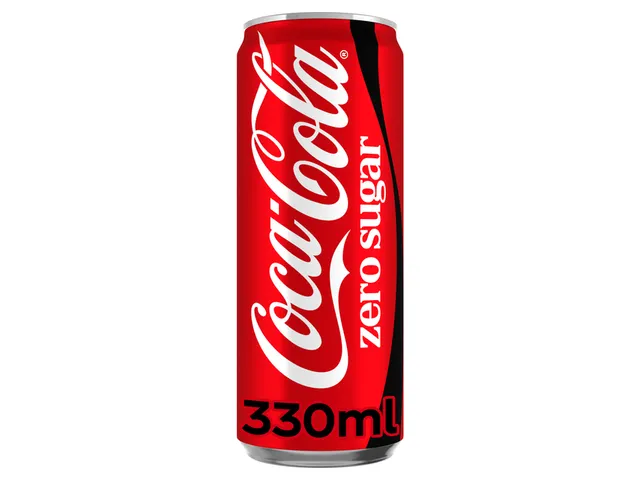 Frisdrank Coca Cola zero blik 330ml